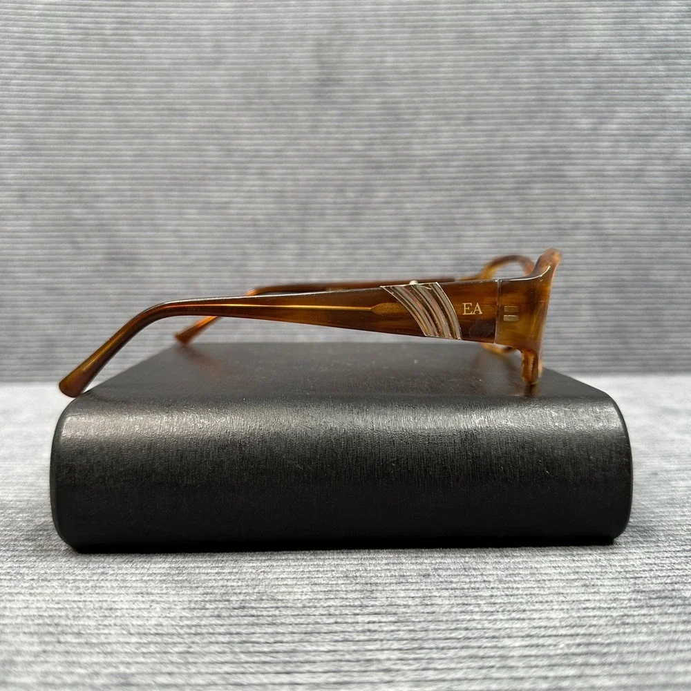 Elizabeth Arden EA 5168-1 Brown Tortoise Rectangular Y2K Eyeglasses Frames 54mm